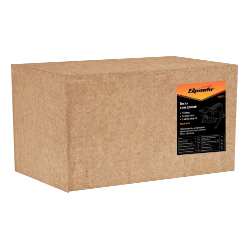 Тиски слесарные, 150 мм, поворотные, с наковальней Sparta по ценам производителя в Уфе с доставкой по всей России