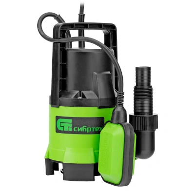 Дренажный насос для грязной воды СДН650-35, 650 Вт, напор 8 м, 11000 л/ч Сибртех купить в Москве с доставкой по всей России | ProtosMarket.ru