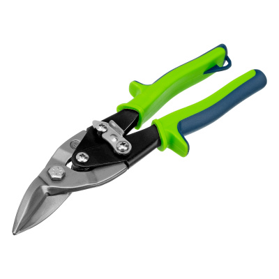 Ножницы по металлу, 250 мм, правый рез, сталь С55, двухкомпонентные рукоятки СИБРТЕХ по ценам производителя в Уфе с доставкой по всей России