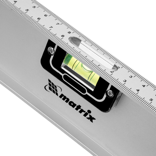 Уровень алюминиевый "Рельс", 600 мм, 3 глазка (1 поворотный) Matrix по ценам производителя в Уфе с доставкой по всей России