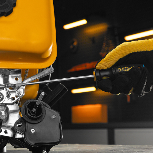 Отвертка, SL5x150 мм, S2, 3к рукоятка Denzel по ценам производителя в Уфе с доставкой по всей России