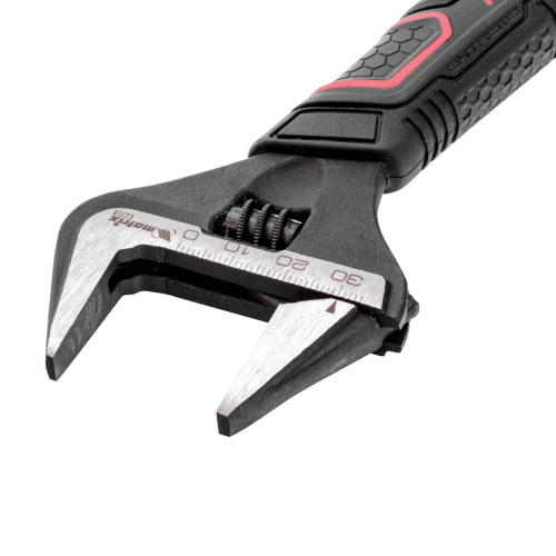 Ключ разводной, тонкие губки, фосфатированный, двухкомпонентная рукоятка, 300 мм, PRO Matrix по ценам производителя в Уфе с доставкой по всей России