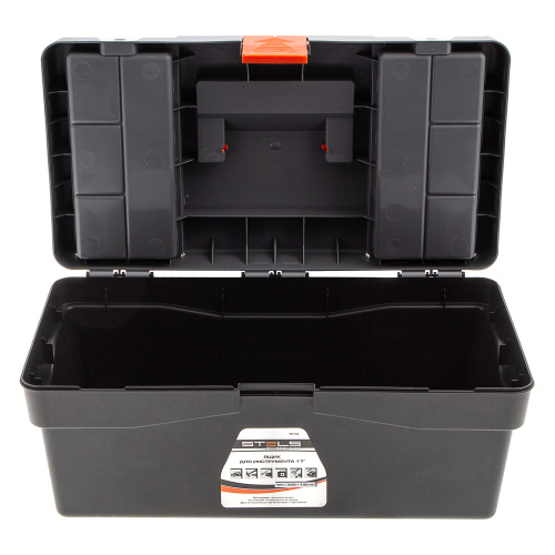 Ящик для инструмента 17", 420 х 220 х 180 мм, пластик Stels по ценам производителя в Уфе с доставкой по всей России