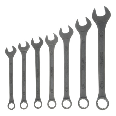 Набор ключей комбинированных, 6 - 22 мм, 10 шт., CrV, фосфатированные Сибртех по ценам производителя в Уфе с доставкой по всей России