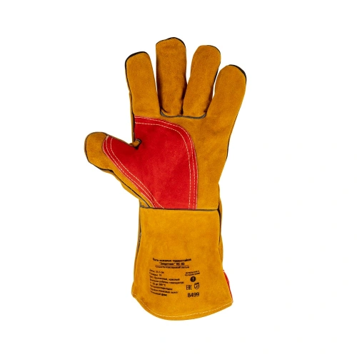 Краги кожаные термостойкие FOXWELD "Защитник" КС-03 по ценам производителя в Уфе с доставкой по всей России