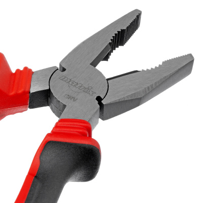 Плоскогубцы комбинированные, 200 мм, хром-ванадий, двухкомпонентные рукоятки Matrix по ценам производителя в Уфе с доставкой по всей России