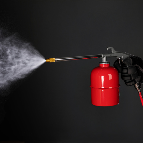 Набор пневмоинструмента, 5 предметов, быстросъемное соединение, краскораспылитель с нижним бачком Matrix по ценам производителя в Уфе с доставкой по всей России