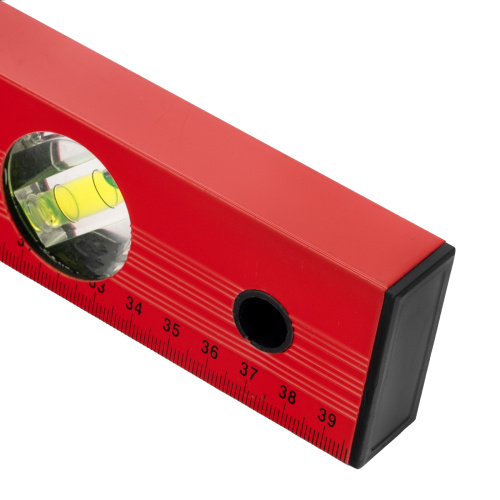 Уровень алюминиевый, 400 мм, 3 глазка, красный, линейка Matrix по ценам производителя в Уфе с доставкой по всей России