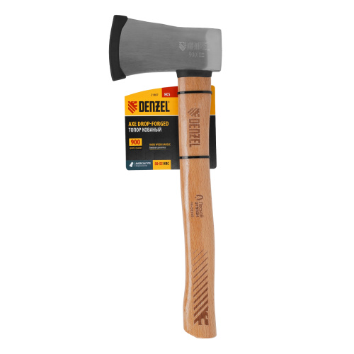 Топор кованый, 900 г, американский тип, буковая рукоятка, 430мм, EFP Denzel по ценам производителя в Уфе с доставкой по всей России