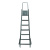 Стремянка 7 ступеней, компактная, стальная Сибртех по ценам производителя в Уфе с доставкой по всей России