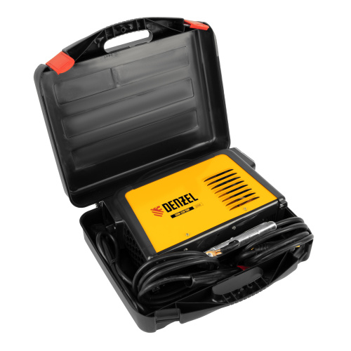 Аппарат инвертор. дуговой сварки SDM-220 Top, 220 А, ПВ 60% кейс Denzel по ценам производителя в Уфе с доставкой по всей России