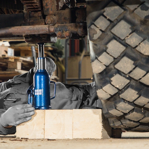 Домкрат гидравлический бутылочный, 12 т, h подъема 227-457 мм Stels по ценам производителя в Уфе с доставкой по всей России