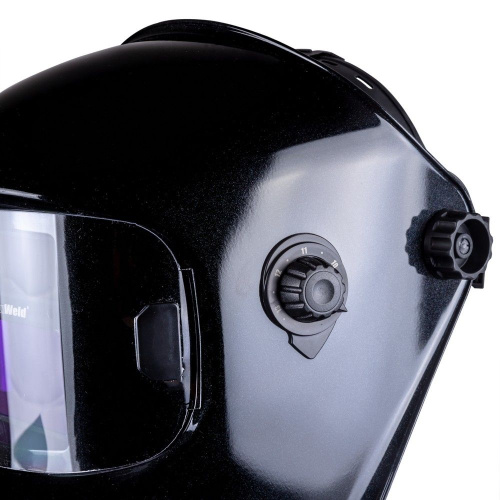 Маска сварщика КОРУНД-5 черная без коробки (ф-р 2100V, пр-во FoxWeld) по ценам производителя в Уфе с доставкой по всей России