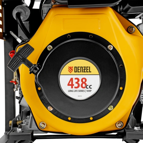 Генератор дизельный DES-55E, 5,5 кВт, 230 В, 11 л, электростартер Denzel по ценам производителя в Уфе с доставкой по всей России