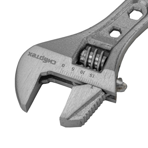 Ключ разводной, 150мм, переставная губка, 2-х комп. рукоятка Сибртех по ценам производителя в Уфе с доставкой по всей России