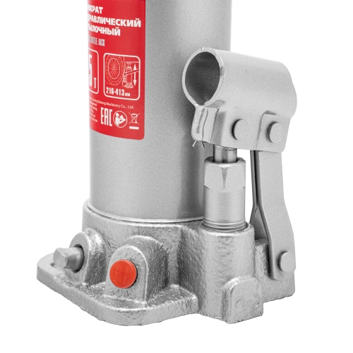 Домкрат гидравлический бутылочный, 5 т, высота подъема 216-413 мм, в пластиковый кейсе Matrix по ценам производителя в Уфе с доставкой по всей России