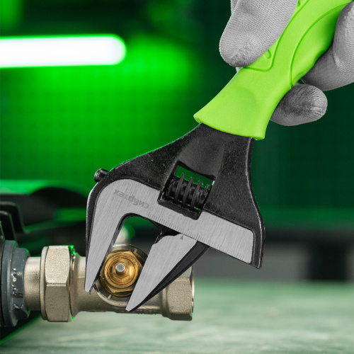 Ключ разводной, 250 мм, тонкие губки, фосфатированый Сибртех по ценам производителя в Уфе с доставкой по всей России