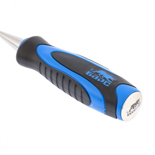 Долото-стамеска, плоская, 32 мм, двухкомпонентная рукоятка, металлический затыльник Барс по ценам производителя в Уфе с доставкой по всей России