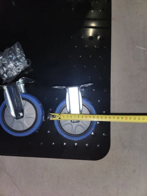 Тележка платформенная 650 кг TOR PH650 (890x590) со складной ручкой (пластиковые колеса 125 мм) по ценам производителя в Уфе с доставкой по всей России