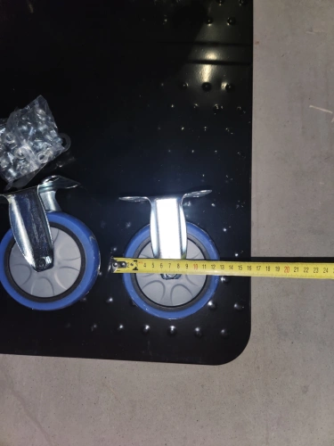 Тележка платформенная 650 кг TOR PH650 (890x590) со складной ручкой (пластиковые колеса 125 мм) по ценам производителя в Уфе с доставкой по всей России