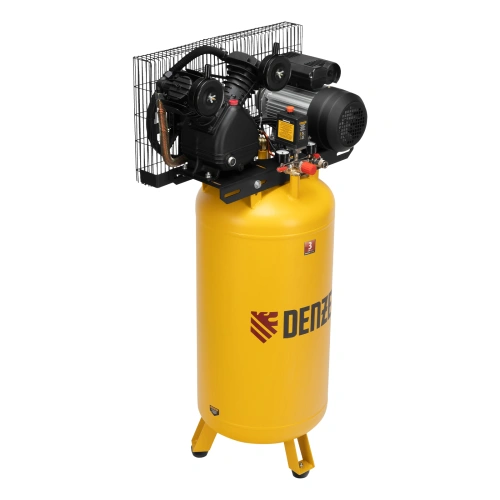 Компрессор воздушный BCV2200/100V, ременный привод , 2.3 кВт, 100 литров, 440 л/мин Denzel по ценам производителя в Уфе с доставкой по всей России
