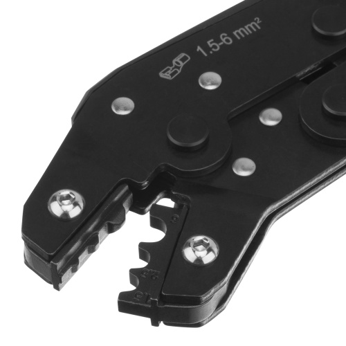 Клещи для обжима неизолированных наконечников НК и НВ, разъемов РП, 1,5 - 6 мм2 Denzel по ценам производителя в Уфе с доставкой по всей России