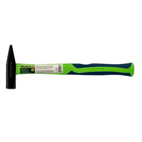 Молоток слесарный, 300 г, фибергласовая обрезиненная рукоятка Сибртех по ценам производителя в Уфе с доставкой по всей России