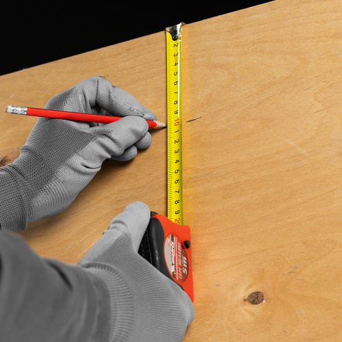 Рулетка Double fixation,5 м х 19 мм,обрезиненный корпус,двойная плавная фиксация Matrix по ценам производителя в Уфе с доставкой по всей России