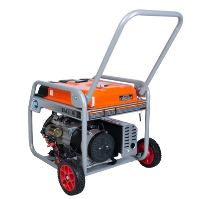 Генератор бензиновый 2,5 кВт 220В 16 л с электростартером и колесами TOR KM3800H по ценам производителя в Уфе с доставкой по всей России