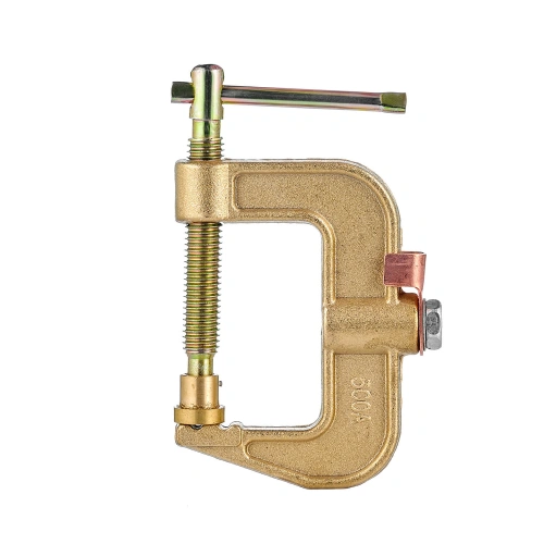 Клемма заземления КЗ-53 (струбцина) по ценам производителя в Уфе с доставкой по всей России