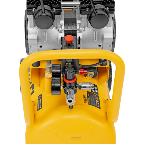 Компрессор безмасляный, малошумный DLS 2200/50, 2200 Вт, 2x1100, 50 л, 380 л/мин Denzel по ценам производителя в Уфе с доставкой по всей России