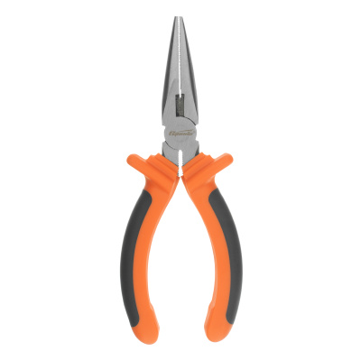 Длинногубцы прямые Comfort, 160 мм ,шлифованные, двухкомпонентные рукоятки Sparta по ценам производителя в Уфе с доставкой по всей России