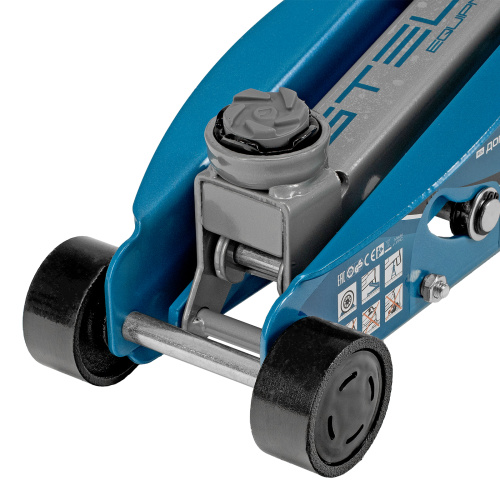 Домкрат гидравлический подкатной с фиксатором, 2.5 т, Safety Pin, 140-385 мм, в кейсе Stels по ценам производителя в Уфе с доставкой по всей России