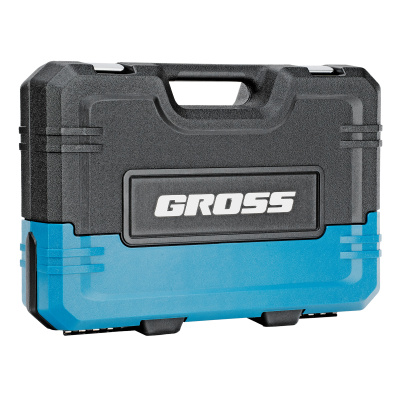 Набор инструментов, 1/4", 1/2", CrV, 120 зубьев, 82 предмета Gross по ценам производителя в Уфе с доставкой по всей России