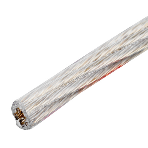 Трос металлополимерный прозрачный ПР-6.0, толщина 6.0 мм, катушка 150 метров Сибртех по ценам производителя в Уфе с доставкой по всей России