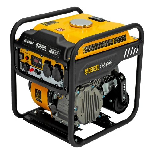 Генератор инверторный GK-3800iF, 3,8 кВт, 230 В, ручной старт DENZEL по ценам производителя в Уфе с доставкой по всей России