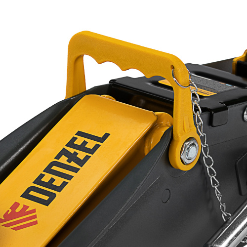 Домкрат гидравлический подкатной с фиксатором, 2,8 т, 135-385 мм, в кейсе Denzel по ценам производителя в Уфе с доставкой по всей России