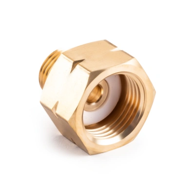 Переходник для больших  газовых баллонов W21,8LH-M16*1.5 "папа" (в блистере) по ценам производителя в Уфе с доставкой по всей России