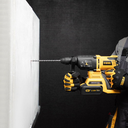 Бур по бетону, двойная спираль, три пылеотводящие кромки, 6 x 210 мм DENZEL по ценам производителя в Уфе с доставкой по всей России