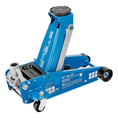 Домкрат гидравлический подкатной, 3 т, 120-450 мм, быстрый подъем, проф. Stels по ценам производителя в Уфе с доставкой по всей России