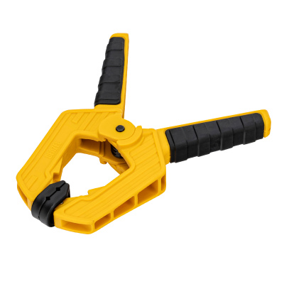 Струбцина клещеобразная, усиленная 80 х 60 мм, двухкомпонентные рукоятки Denzel по ценам производителя в Уфе с доставкой по всей России