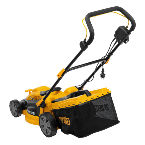 Газонокосилка электрическая GM-1800, 1800 Вт, шир. 38 см, 6 уров., травосб. 40 л. Denzel по ценам производителя в Уфе с доставкой по всей России