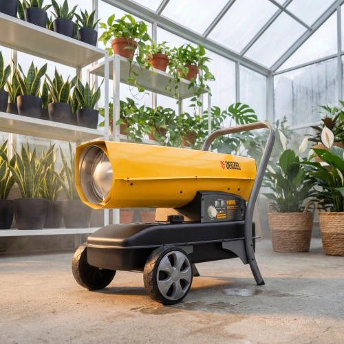 Дизельная тепловая пушка DHG-45i, 45 кВт, 1000 м3/ч, прямой нагрев, электронный термостат Denzel по ценам производителя в Уфе с доставкой по всей России