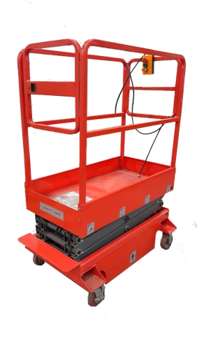 Подъемник ножничный передвижной 240 кг 3/5 м TOR GTJY DC аккумуляторный по ценам производителя в Уфе с доставкой по всей России