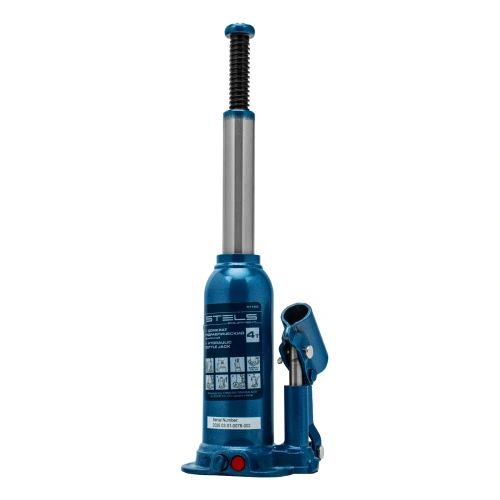 Домкрат гидравлический бутылочный, 4 т, h подъема 188-363 мм Stels по ценам производителя в Уфе с доставкой по всей России