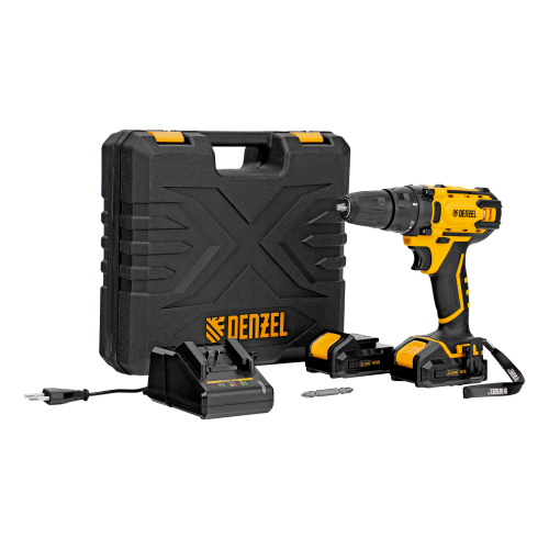 Дрель-шуруповерт аккумуляторная CDL-12-02BM, Li-Ion, 12 В, 2 акк. Denzel по ценам производителя в Уфе с доставкой по всей России