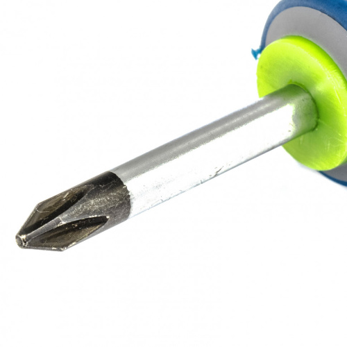 Отвертка, PH2 х 38 мм, CrV, трехкомпонентная рукоятка Сибртех по ценам производителя в Уфе с доставкой по всей России