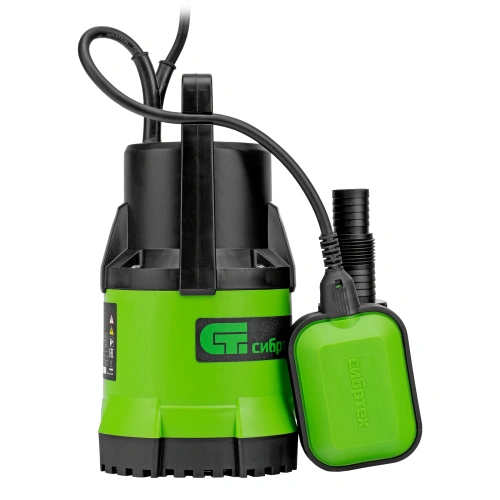 Дренажный насос для чистой воды СДН500-5, 500 Вт, напор 8 м, 8000 л/ч Сибртех по ценам производителя в Уфе с доставкой по всей России