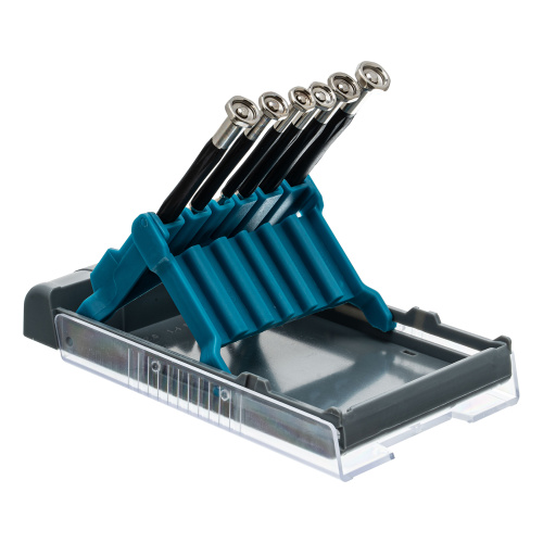 Набор отверток для точной механики, CrMo, металлические обрезиненные рукоятки, 6 шт, бокс трансформер Gross по ценам производителя в Уфе с доставкой по всей России