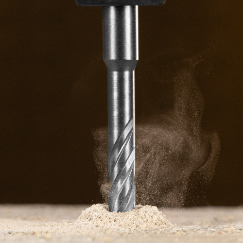 Бур по бетону, цельная крестовая пластина, 8x115 мм, SDS PLUS Denzel по ценам производителя в Уфе с доставкой по всей России